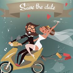 לא לאמיצים בלבד: איך עושים Save The Date מקורי?